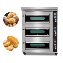 Bakery Equipment Commercial 3-deck 9-trays Electric Bread Oven Cake Baking Machine